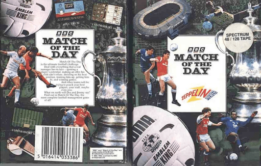 Match of the Day box art for ZX Spectrum